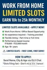 PART-TIME / FULL-TIME – WORK FROM HOME – EARN 10k TO 25k MONTHLY