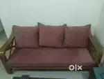 Saag wooden sofa set
