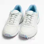 White & Blue Sports Shoes – Lightweight, Comfortable, Good Condition