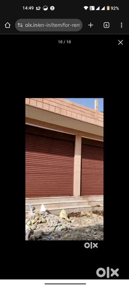 Shop on rent