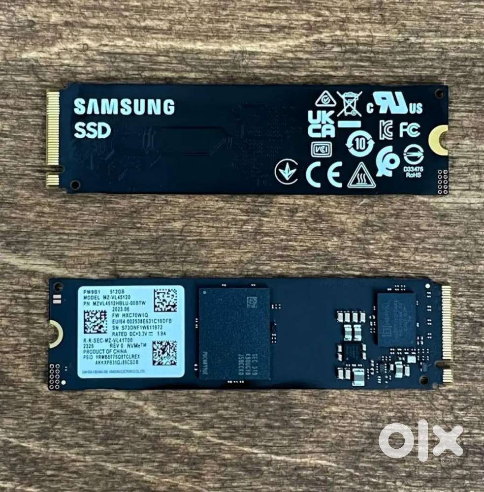 Pulled Out HDD, SSD, NVME, Processor Available