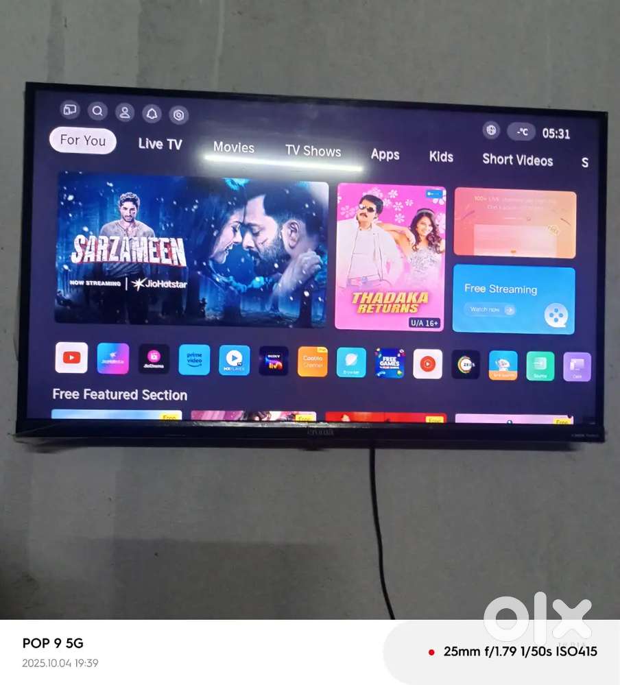 32inch croma tv good condition