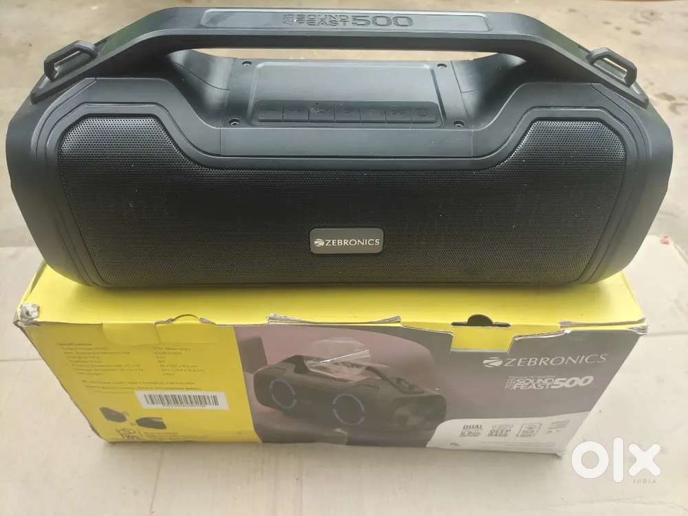 Zebronics sound feats 500, 3 week old ,new condition new brand