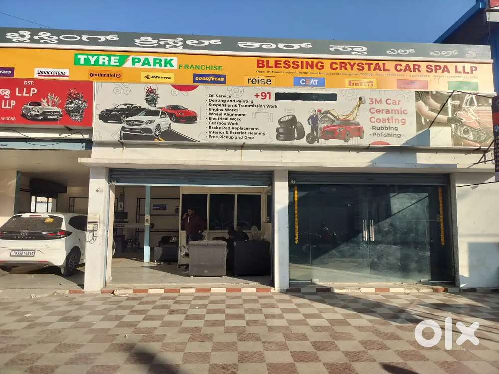 Running Service centre for sale