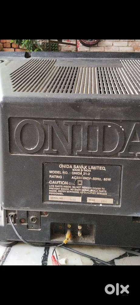 Onida 21-2 Vintage CRT TV (1995, Working Condition)