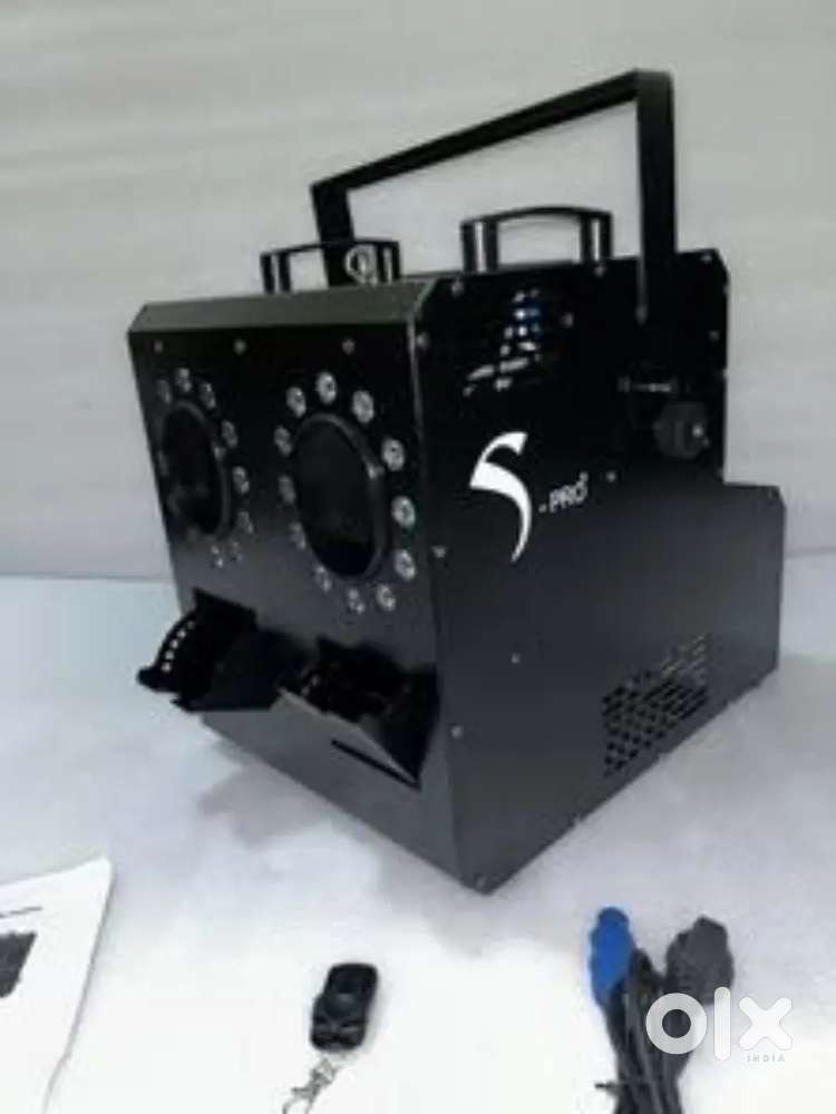 2 Eye Smoke Bubble machine