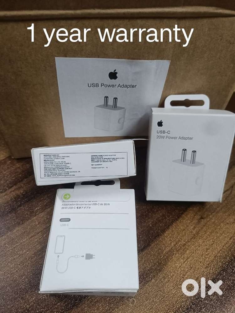 Apple charger 20w + Cable