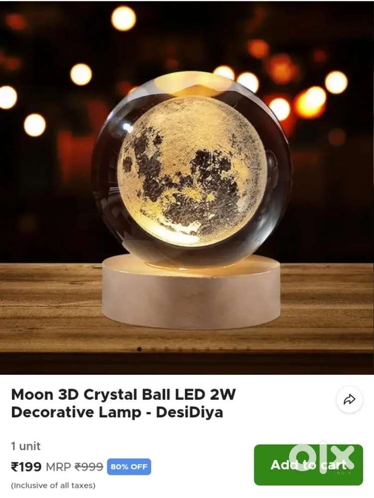 Glowing glass ball best for gifting your beloved once