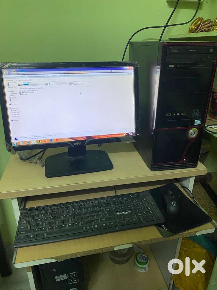 Samsung Cpu and dell monitor for sale
