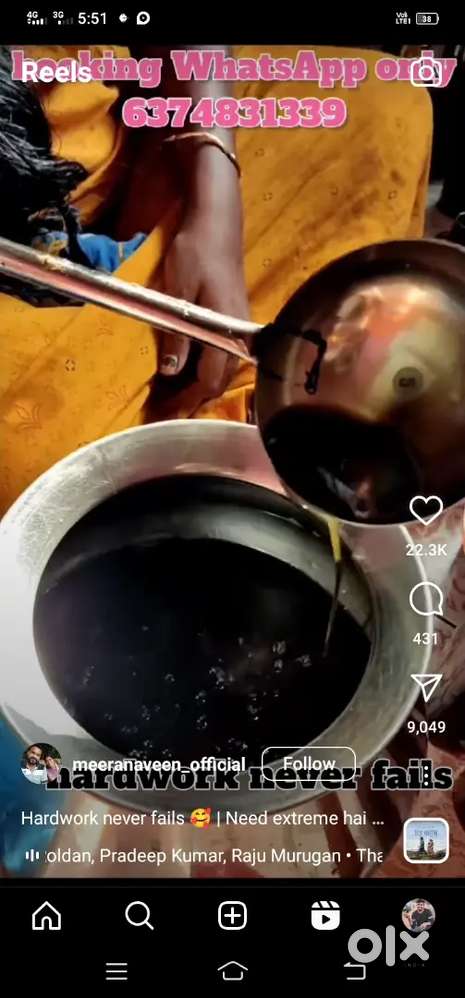 Cooking and cleaning house