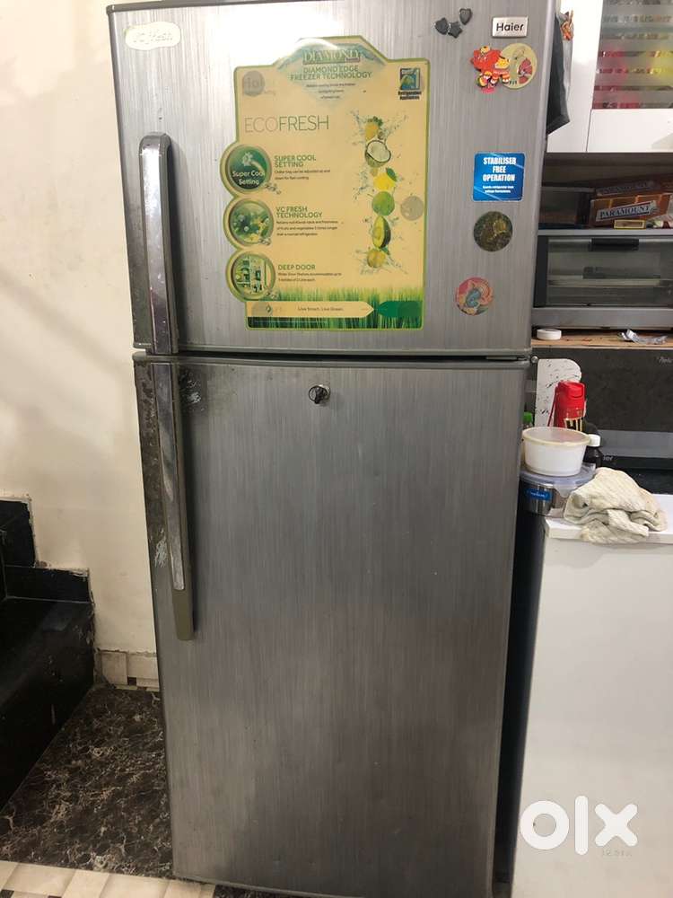 Properly working fridge