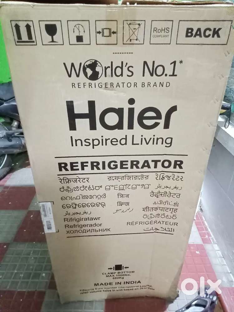 Haier new fridge