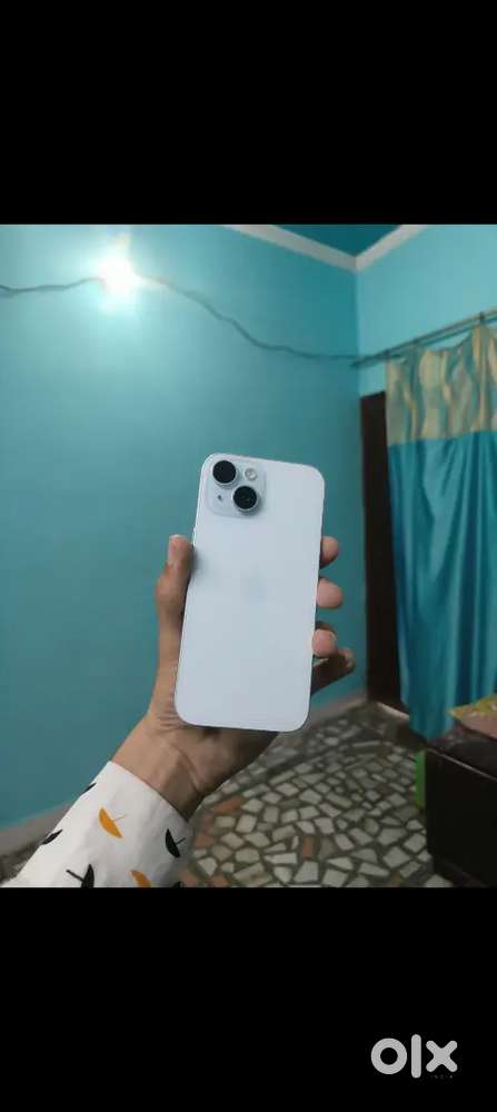 Iphone 15 sky blue 128 gb