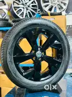 17 Taigun Sports Gtline OEM Alloys with Ceat Tyres set of 4