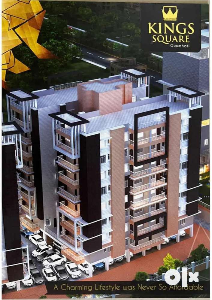 3bhk ready to move brand new flat at six mile main road near fly over