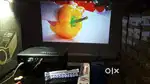 Rdd5 intrex android projector 4k 3d wifi mcast 200 inchs hdmi usb dayl