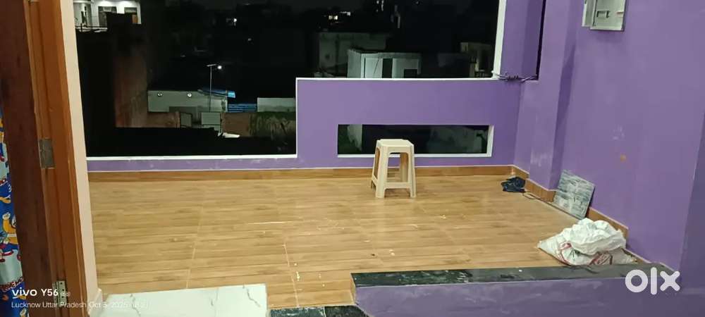 2 room with open common balcony ventilated kitchen