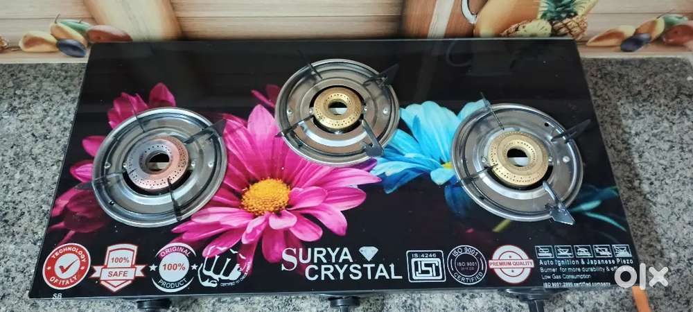 New, 3 stove Gas Burner High Quality