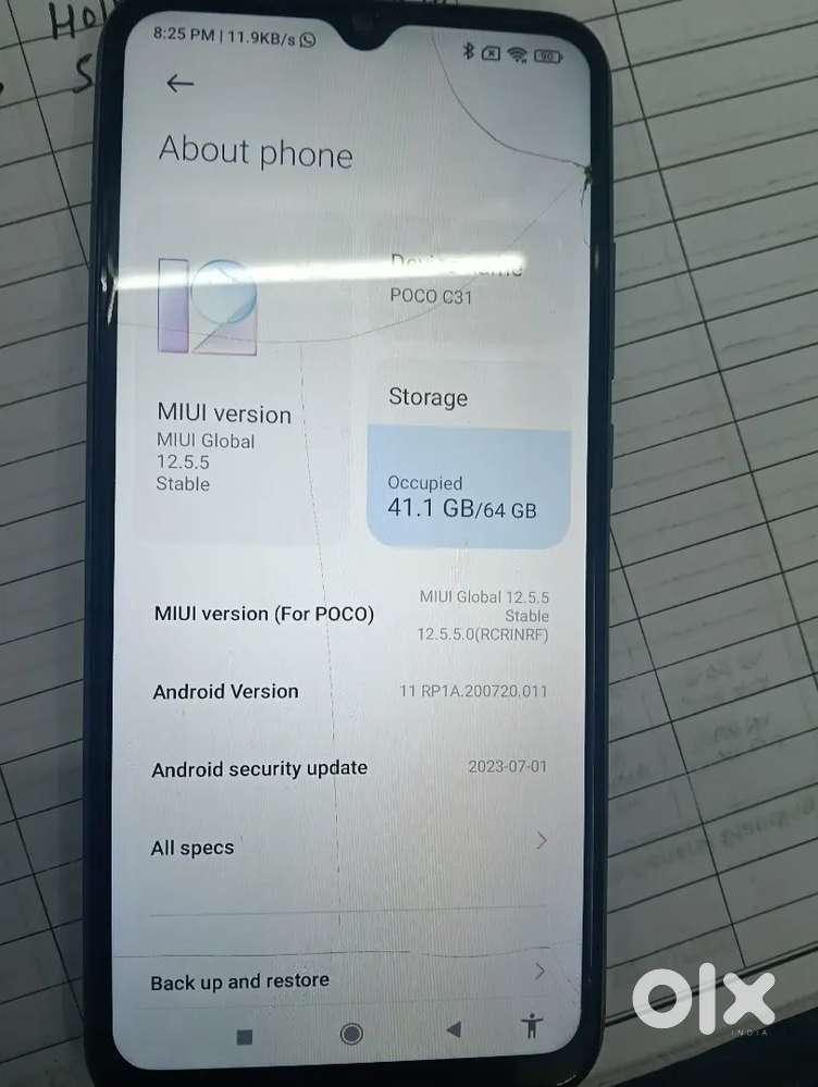 Poco c31 4g phone sale 2999/-
