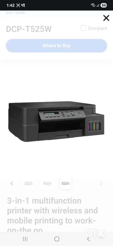 Brother Printer for sale DCP-T525W