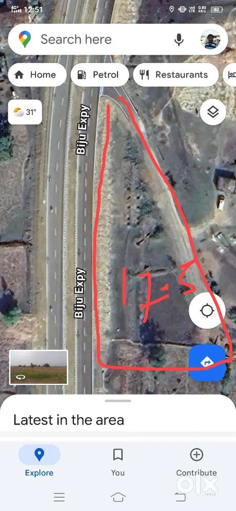 SC LAND for sale... Single owner ... No negotiation 1lakh per dismile.