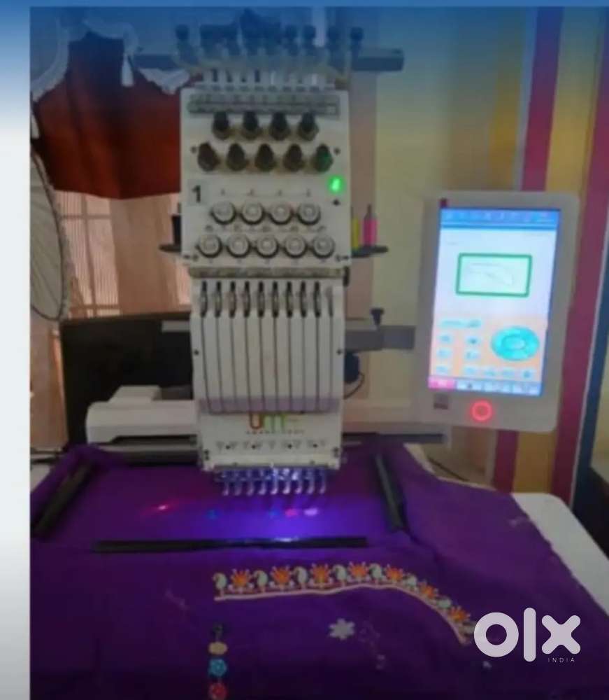 Computer embroidery machine