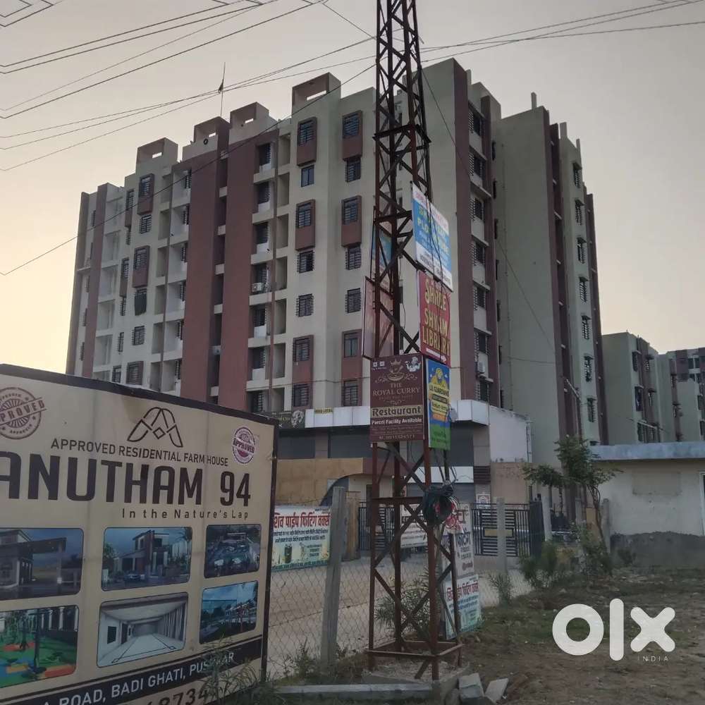 1Bhk Flat on rent at 1st flor shree vatika on road