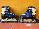 Kids inline skates & safety guards
