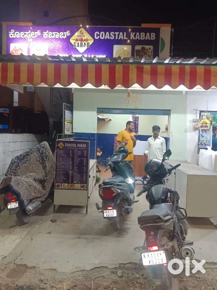 Hotel for sale opposite MRP Bar near parappana Agrahara road kudlu