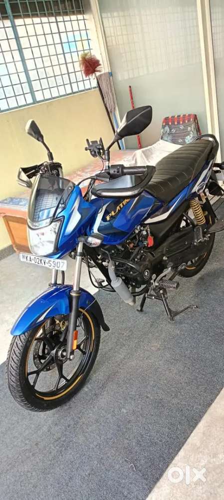 Platina 110 with disc brake, dual channel abs