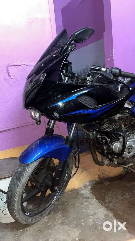 The bike was just standing at one place, that's why it has become old