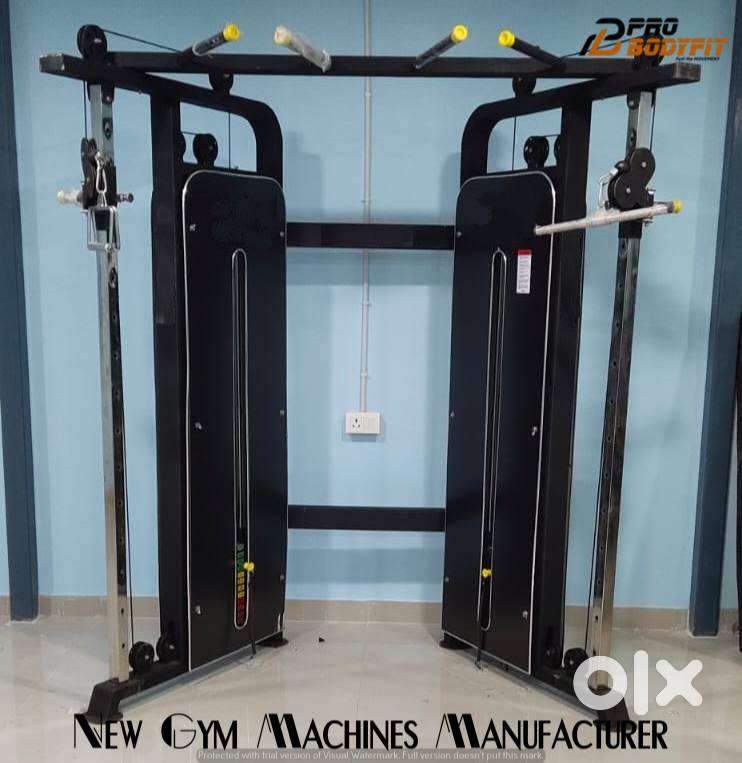 Get heavy duty UP Based gym machine setup all over India supplier.