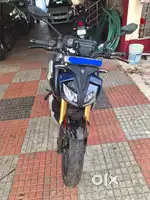 Tvs rtr 310 blue and white color