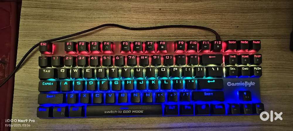 Cosmic Byte premium Gaming mechanical keyboard (Red switch