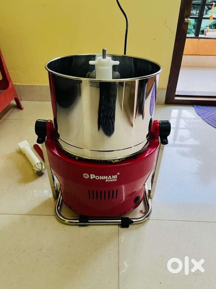 Ponmani power 3 LTR tilting mixer grinder ( red )
