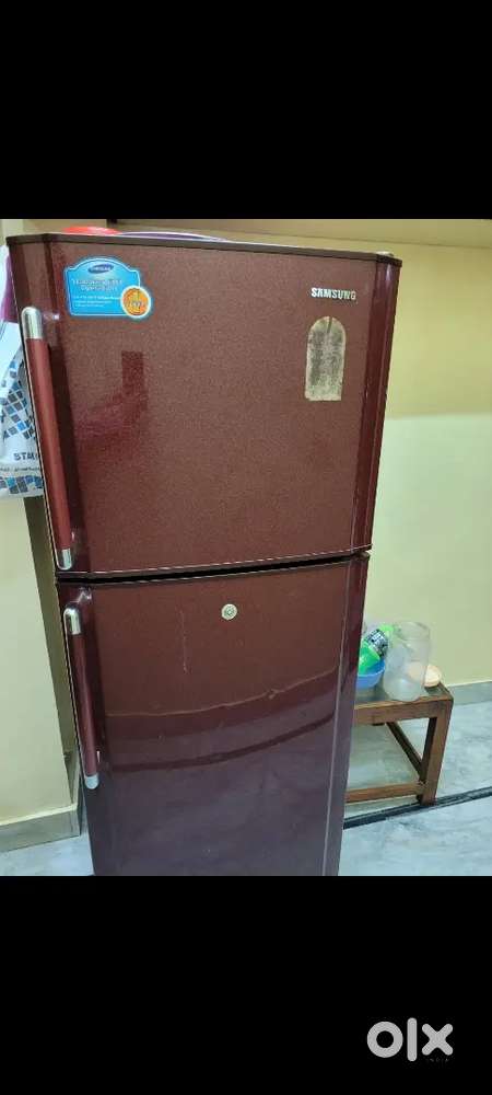 Samsung Double Door Refrigerator In Working Condition.