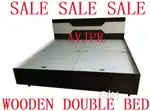 New designer wooden double bed with storage box use 18 mm board