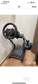Logitech G923 Full Setup with Stand