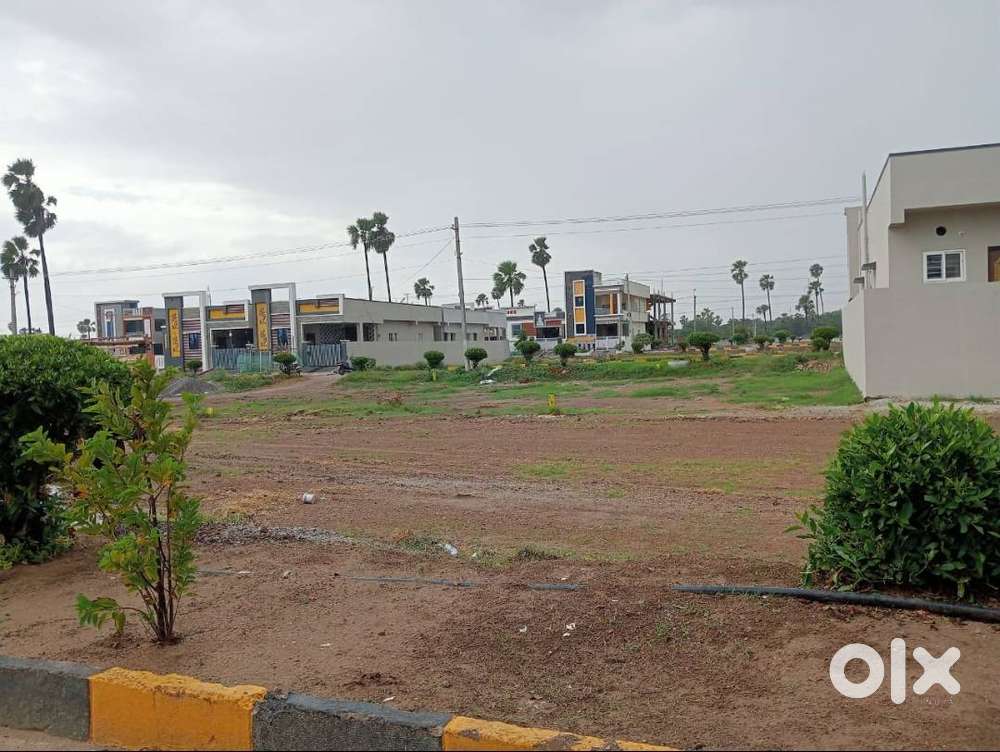 open plot for sale in EMI option near ecil