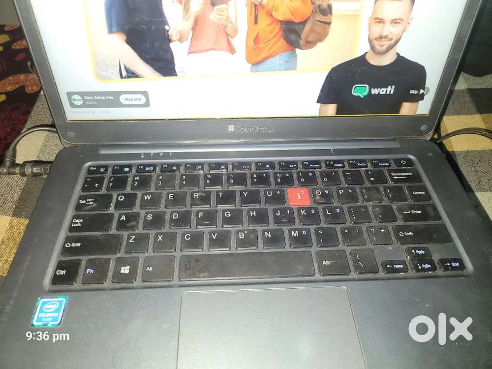Laptop 180gb rem 3gb