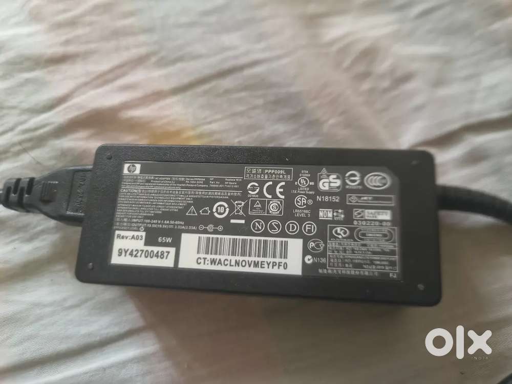 Hp 65W original blue pin laptop charger