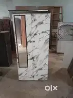 Wooden new almirah with mirror