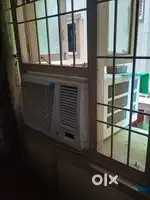 Window AC along with stabilizer for sale