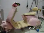Just used 3,4 time Remote + Manual Scooter with adult weight capacity