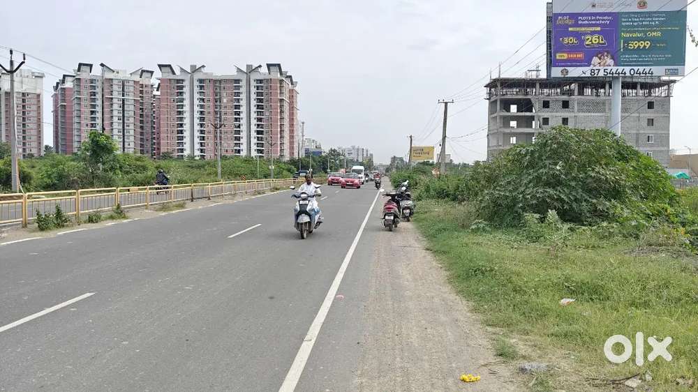 1200 Square feet land sale OMR Road just 200 meter