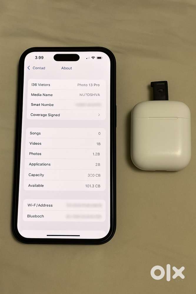 Iphone 15 plus 256gb. 1.4 month old Free Airpod Gen 2- Bill & Box -