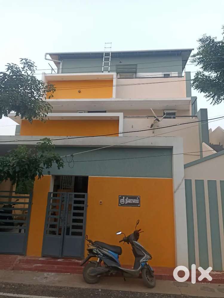 House for rent located at karanthai 2nd floor roof metal