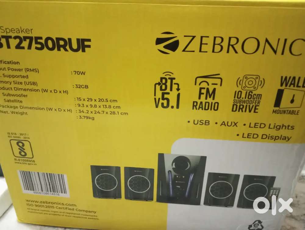 Zebronics Speakers