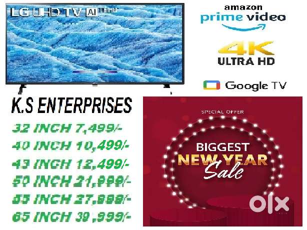 WINTER SALE 50 INCH GOOGLE TV,4K UHD,VOICE COMMAND @21,999/- ONLY