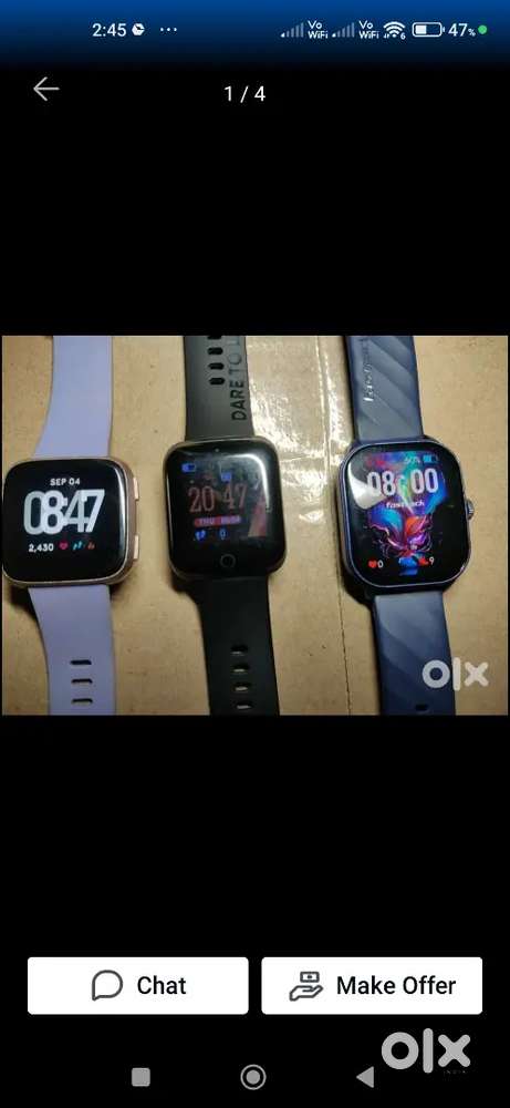 Fitbit versa pabble Fastrack all watches rate